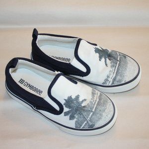 Gymboree Beach Scene slip-ons size 10 C.